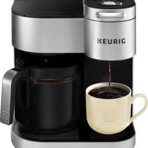 Keurig - K Duo Special Edition Single Serve K-Cup Pod Coffee Maker - Silver