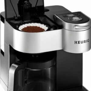 Keurig - K Duo Special Edition Single Serve K-Cup Pod Coffee Maker - Silver