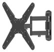 Peerless-AV - Full-Motion Tilt, Rotate Display TV Wall Mount For Most 32" - 50" Flat Panel Displays,TVs - Matte Black