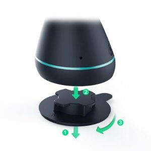 iOttie - Aivo Connect Alexa Built-in Universal Dash & Windshield with 10W Qi Wireless Charging Mount for Mobile Phones - Black