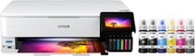 Epson - EcoTank Photo ET-8550 All-in-One Wide-format Supertank Printer - White