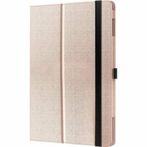 SaharaCase - Bi-Fold Folio Case for Amazon Fire HD 10 (2021) - Rose Gold