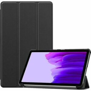 SaharaCase - Tri-Fold Folio Case for Samsung Galaxy Tab A7 Lite - Black