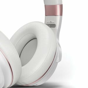 Raycon - The Everyday Over-Ear Active-Noise-Canceling Wireless Bluetooth Headphones - Rose Gold