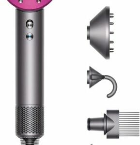 Dyson - Supersonic Hair Dryer - Iron/Iron/Fuchsia