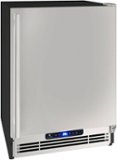 U-Line - 21” Refrigerator / Ice Maker - Stainless Steel