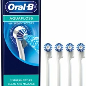 Oral-B - Water Flosser Advanced Precision Jet Nozzle, 4 count - White