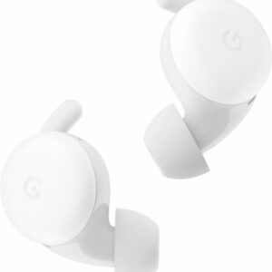 Google - Geek Squad Certified Refurbished Pixel Buds A-Series True Wireless In-Ear Headphones - White