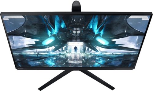 Samsung - Geek Squad Certified Refurbished Odyssey G7 28" IPS 1 ms 4K UHD FreeSync & G-Sync Compatible Gaming Monitor with HDR - Black