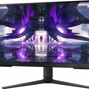 Samsung - Geek Squad Certified Refurbished Odyssey AG3 27" Flat FHD 1 ms AMD FreeSync Gaming Monitor - Black