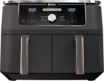 Ninja - Foodi 6-in-1 10-qt. XL 2-Basket Air Fryer with DualZone Technology - Gray