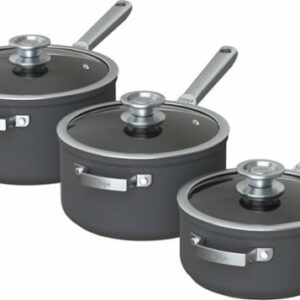 Ninja - Foodi NeverStick Premium Nest System 6-Piece Cookware Set - Gray