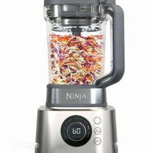 Ninja - Foodi Power Blender Ultimate System 72-Oz. Blender, Smoothie Bowl Maker, Food Processor - Platinum