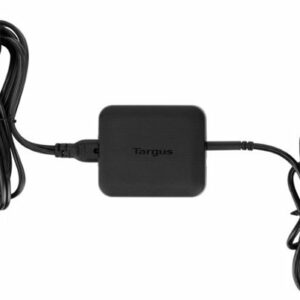 Targus - 65W USB-C/USB-A Laptop Charger - Black