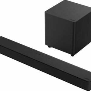 VIZIO - 2.1-Channel V-Series Home Theater Sound Bar with DTS Virtual:X and Wireless Subwoofer - Black