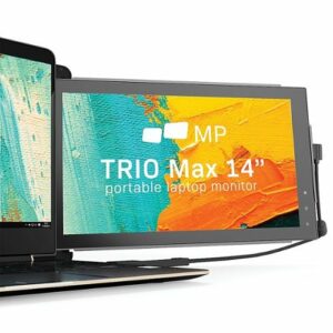 Mobile Pixels - Trio Max Portable LCD Monitor, 14'' Full HD IPS (Single Pack Monitor) - Black