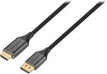 Insignia™ - 10' DisplayPort to HDMI Cable - Black