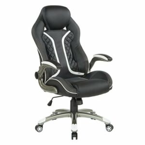 OSP Home Furnishings - Xplorer 51 Gaming Chair - Black