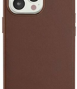 Platinum™ - Horween Leather Case for iPhone 13 Pro - Bourbon