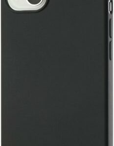 Best Buy essentials™ - Liquid Silicone Case with MagSafe for iPhone 13 - Black