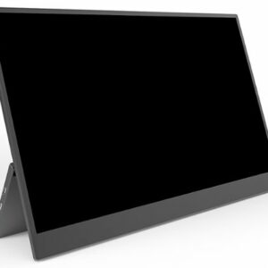 SideTrak - Solo Pro Freestanding Portable 15.8" Monitor - Black - Black