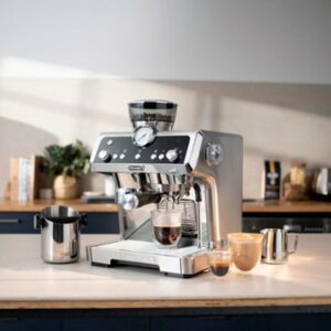 De'Longhi - La Specialista Prestigio Espresso Machine with Dual Heating System - Stainless Steel