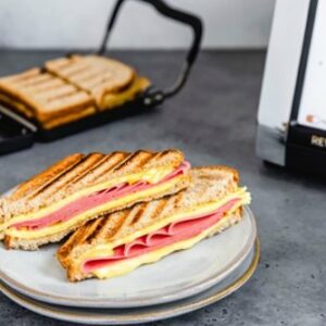 Revolution Cooking - Panini Press for Revolution InstaGLO Toasters - Black