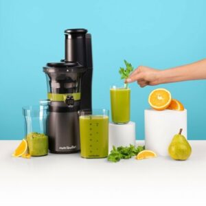 NutriBullet - Slow Masticating Juicer NBJ50300 - Gray