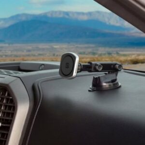 Scosche - MagicMount Pro Charge5 Window/Dash - Black