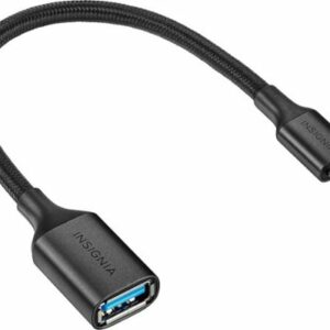 Insignia™ - USB-C to USB Adapter - Black