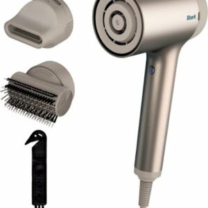 Shark - HyperAir Hair Blow Dryer with IQ 2-in-1 Concentrator & Styling Brush Attachments - Stone