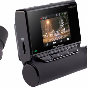 Pioneer - 2-Channel 720P Dash Camera System - Black