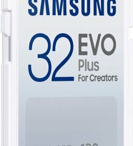 Samsung - EVO Plus 32GB SDHC Full Size Memory Card