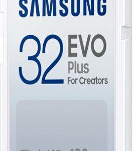 Samsung - EVO Plus 32GB SDHC Full Size Memory Card