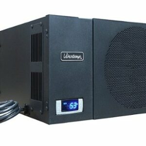 Vinotemp - Wine-Mate 1500HTD Self-Contained Cellar Cooling System - Black