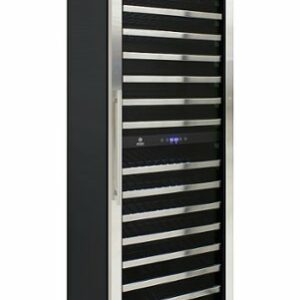 Vinotemp - 155-Bottle Dual Zone Wine Cooler - Silver