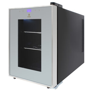 Vinotemp - 6-Bottle Single Zone Wine Cooler with Touch Screen - Silver