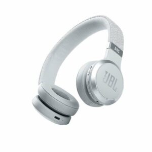 JBL - LIVE460NC Wireless On-Ear NC Headphones - White