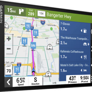 Garmin - DriveSmart 86 8" GPS with Built-In** Bluetooth, Map Updates and Traffic Updates - Black