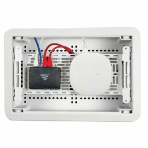 Sanus - TV Media In-Wall Box - 9" - White