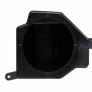 MB Quart - Jeep Wrangler (JL) / Gladiator (JT) Tuned Audio Package: 6.5 Inch Universal Front Dash Speaker Enclosure - Black