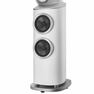 Bowers & Wilkins - 800 Series Diamond 1" Diamond Tweeter, 6" Midrange in Turbine Head, Dual 8" Woofer Floorstanding Speaker (each) - White