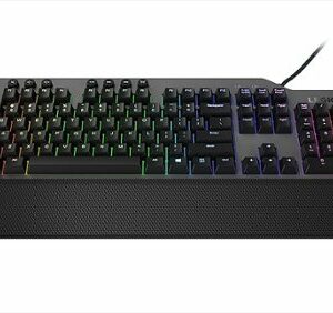 Lenovo - Legion K500 Full-size Wired RGB Mechanical Gaming Keyboard - Black