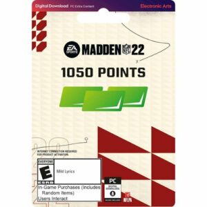 Madden NFL 22 1,050 Points [Digital]