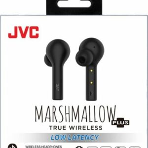 JVC - Marshmallow+ True Wireless In-Ear Headphones - Black