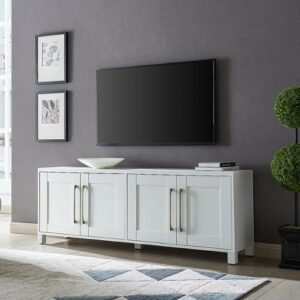 Camden&Wells - Chabot TV Stand for TVs up to 75" - White