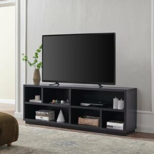 Camden&Wells - Bowman TV Stand for TVs Up to 75" - Black Grain