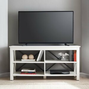 Camden&Wells - Sawyer TV Stand for TVs up to 55" - White