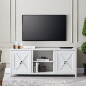 Camden&Wells - Granger TV Stand for TVs Up to 65" - White