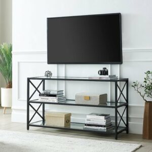 Camden&Wells - Hutton TV Stand for TVs Up to 50" - Blackened Bronze